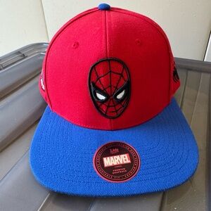 Lids exclusive Marvel Spider-Man SnapBack hat - Red and royal
